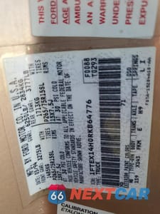 Zdjęcie 12 z 14 samochodu: 1994 FORD F150 VIN:1FTEX14H0RKB64776 - miniatura