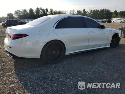 Trzecie zdjęcie samochodu z tyłu: 2022 MERCEDES-BENZ S 580 4MATIC VIN:W1K6G7GB6NA105445 - miniatura