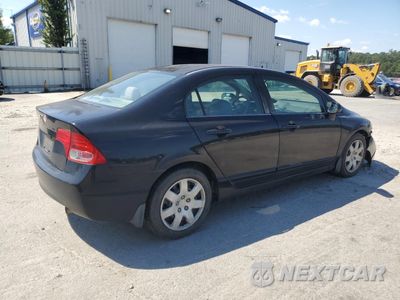 Trzecie zdjęcie samochodu z tyłu: 2008 HONDA CIVIC LX VIN:2HGFA16578H356308 - miniatura
