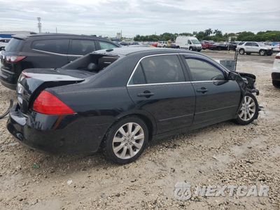 Trzecie zdjęcie samochodu z tyłu: 2007 HONDA ACCORD EX VIN:1HGCM66527A045809 - miniatura