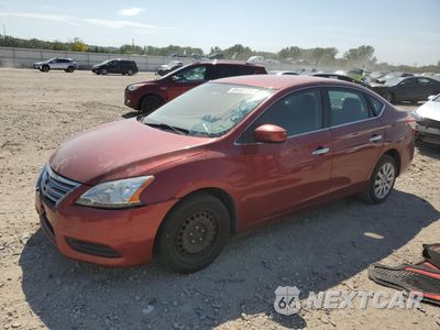 2015 NISSAN SENTRA S 3N1AB7AP5FL652520 - główne zdjęcie licytacji z USA - miniatura