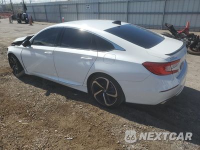 Drugie zdjęcie samochodu z przodu: 2021 HONDA ACCORD SPORT VIN:1HGCV1F3XMA045079 - miniatura