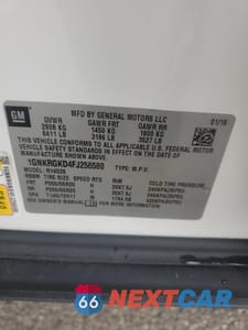 Zdjęcie 13 z 13 samochodu: 2015 CHEVROLET TRAVERSE LT VIN:1GNKRGKD4FJ256580 - miniatura