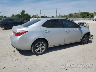 Trzecie zdjęcie samochodu z tyłu: 2015 TOYOTA COROLLA L VIN:5YFBURHE7FP313904 - miniatura