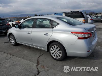 Drugie zdjęcie samochodu z przodu: 2014 NISSAN SENTRA S VIN:3N1AB7AP6EY226675 - miniatura