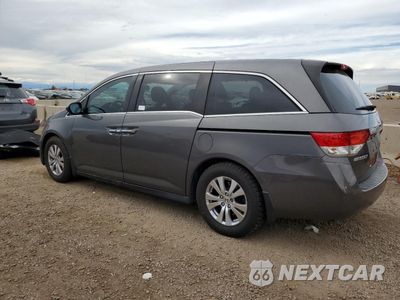 Drugie zdjęcie samochodu z przodu: 2015 HONDA ODYSSEY EXL VIN:5FNRL5H61FB070850 - miniatura