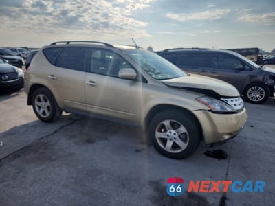 Czwarte zdjęcie samochodu z boku: 2004 NISSAN MURANO SL VIN:JN8AZ08T34W227196 - miniatura