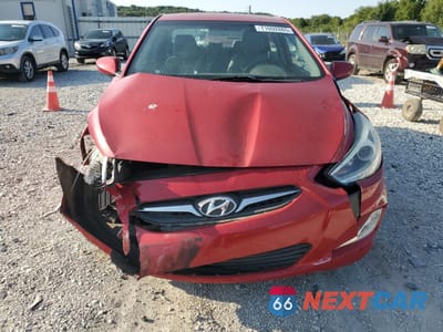Piąte zdjęcie samochodu w środku: 2014 HYUNDAI ACCENT GLS VIN:KMHCU4AE1EU624565 - miniatura