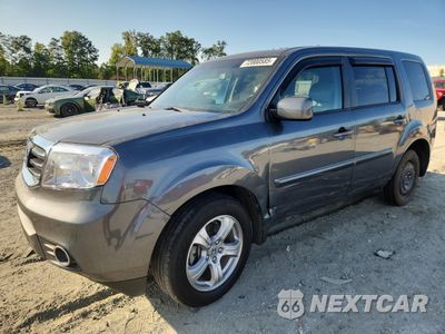 2013 HONDA PILOT EXL 5FNYF4H59DB005584 - główne zdjęcie licytacji z USA - miniatura