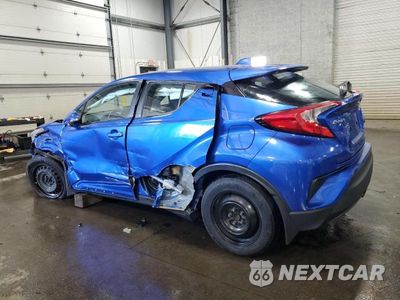 Drugie zdjęcie samochodu z przodu: 2019 TOYOTA C-HR LE VIN:NMTKHMBX2KR095310 - miniatura