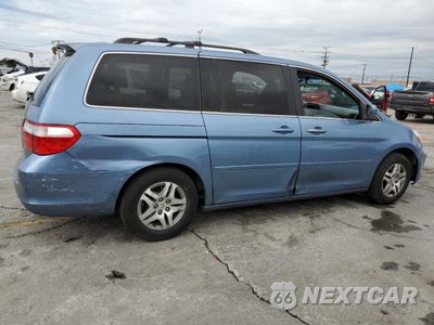 Trzecie zdjęcie samochodu z tyłu: 2007 HONDA ODYSSEY EXL VIN:5FNRL38767B053105 - miniatura