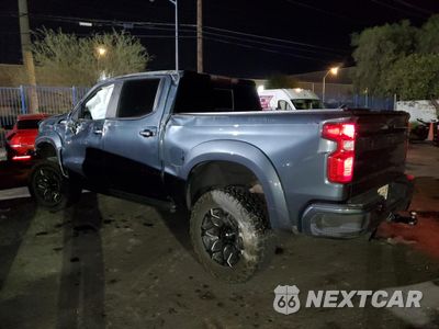 Drugie zdjęcie samochodu z przodu: 2021 CHEVROLET SILVERADO K1500 RST VIN:3GCUYEEL8MG130247 - miniatura