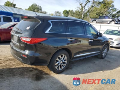 Trzecie zdjęcie samochodu z tyłu: 2014 INFINITI QX60 VIN:5N1AL0MM8EC554641 - miniatura