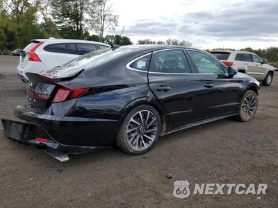 Trzecie zdjęcie samochodu z tyłu: 2022 HYUNDAI SONATA LIMITED VIN:KMHL34J29NA173590 - miniatura