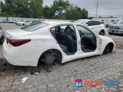 Trzecie zdjęcie samochodu z tyłu: 2021 INFINITI Q50 LUXE VIN:JN1EV7BR6MM753304 - miniatura