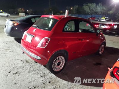 Trzecie zdjęcie samochodu z tyłu: 2014 FIAT 500 LOUNGE VIN:3C3CFFCRXET242348 - miniatura