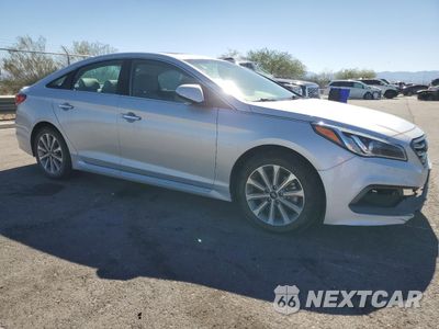 Czwarte zdjęcie samochodu z boku: 2016 HYUNDAI SONATA SPORT VIN:5NPE34AF5GH351345 - miniatura