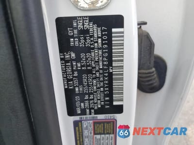 Zdjęcie 13 z 13 samochodu: 2023 KIA SORENTO SX VIN:5XYRK4LF8PG191017 - miniatura