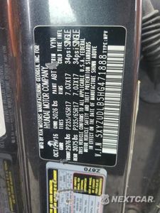 Zdjęcie 13 z 13 samochodu: 2017 HYUNDAI SANTA FE SPORT VIN:5XYZUDLB5HG471888 - miniatura