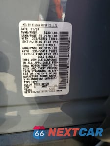 Zdjęcie 12 z 14 samochodu: 2025 NISSAN ARIYA EVOLVE+ VIN:JN8DF0BF1SM766014 - miniatura