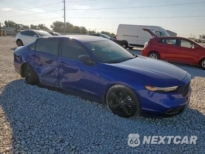 Czwarte zdjęcie samochodu z boku: 2025 HONDA ACCORD HYBRID SPORT-L VIN:1HGCY2F72SA044828 - miniatura