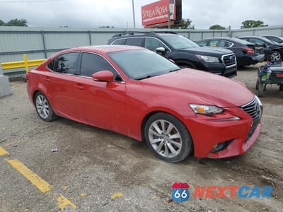 Czwarte zdjęcie samochodu z boku: 2016 LEXUS IS 200T VIN:JTHBA1D22G5005297 - miniatura