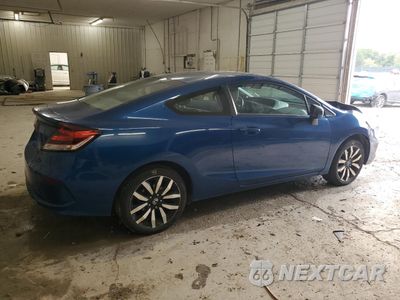 Trzecie zdjęcie samochodu z tyłu: 2014 HONDA CIVIC EXL VIN:2HGFG3B0XEH525530 - miniatura