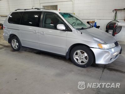 Czwarte zdjęcie samochodu z boku: 2001 HONDA ODYSSEY EX VIN:2HKRL18641H608279 - miniatura