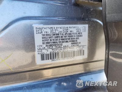 Zdjęcie 12 z 13 samochodu: 2025 NISSAN SENTRA SV VIN:3N1AB8CV0SY243193 - miniatura