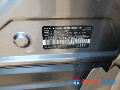 Zdjęcie 12 z 13 samochodu: 2024 MITSUBISHI ECLIPSE CROSS SE VIN:JA4ATWAA2RZ021280 - miniatura