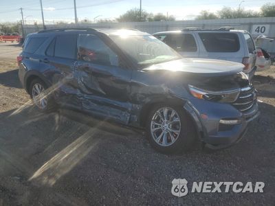 Czwarte zdjęcie samochodu z boku: 2020 FORD EXPLORER XLT VIN:1FMSK7DH3LGA92840 - miniatura