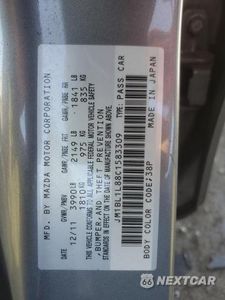 Zdjęcie 12 z 12 samochodu: 2012 MAZDA 3 I VIN:JM1BL1L88C1583309 - miniatura