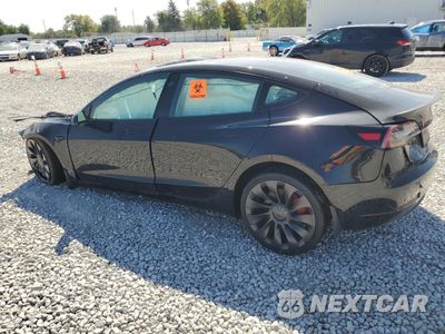 Drugie zdjęcie samochodu z przodu: 2023 TESLA MODEL 3 VIN:5YJ3E1EC4PF684988 - miniatura