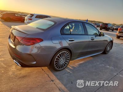 Trzecie zdjęcie samochodu z tyłu: 2024 MERCEDES-BENZ C 300 VIN:W1KAF4GB8RR208000 - miniatura