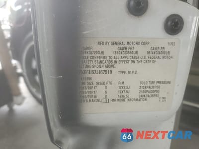 Zdjęcie 13 z 15 samochodu: 2003 GMC YUKON XL DENALI VIN:1GKFK66U53J167510 - miniatura