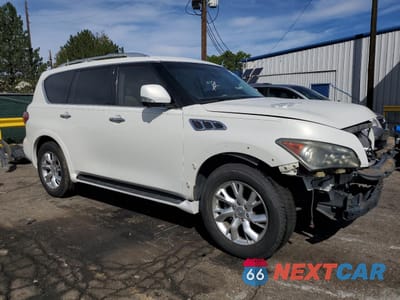Czwarte zdjęcie samochodu z boku: 2011 INFINITI QX56 VIN:JN8AZ2NE2B9007173 - miniatura