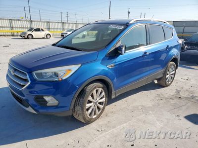 2017 FORD ESCAPE TITANIUM 1FMCU0JD2HUA31821 - główne zdjęcie licytacji z USA - miniatura