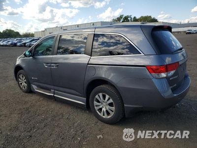 Drugie zdjęcie samochodu z przodu: 2014 HONDA ODYSSEY EXL VIN:5FNRL5H64EB079668 - miniatura
