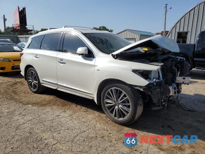 Czwarte zdjęcie samochodu z boku: 2019 INFINITI QX60 LUXE VIN:5N1DL0MNXKC555226 - miniatura