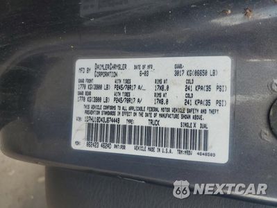 Zdjęcie 12 z 14 samochodu: 2003 DODGE RAM 1500 ST VIN:1D7HU18D43J674449 - miniatura