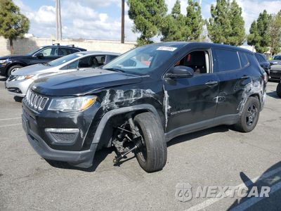2019 JEEP COMPASS SPORT 3C4NJCAB8KT727297 - główne zdjęcie licytacji z USA - miniatura