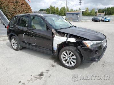 Czwarte zdjęcie samochodu z boku: 2015 BMW X3 VIN:5UXWX9C57F0D58188 - miniatura