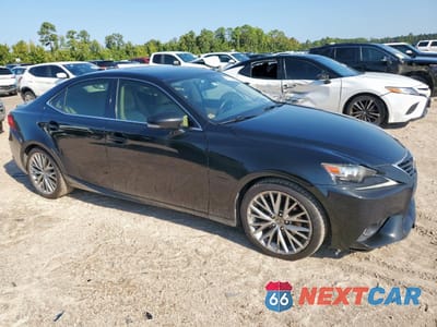 Czwarte zdjęcie samochodu z boku: 2015 LEXUS IS 250 VIN:JTHBF1D29F5051662 - miniatura