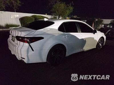 Trzecie zdjęcie samochodu z tyłu: 2023 TOYOTA CAMRY SE NIGHT SHADE VIN:4T1G11AK6PU807459 - miniatura
