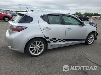 Trzecie zdjęcie samochodu z tyłu: 2011 LEXUS CT 200 VIN:JTHKD5BH6B2040165 - miniatura