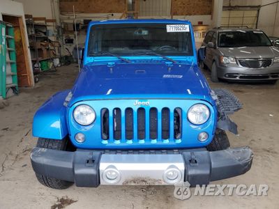 Piąte zdjęcie samochodu w środku: 2015 JEEP WRANGLER UNLIMITED SAHARA VIN:1C4BJWEG4FL565177 - miniatura