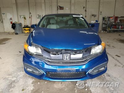 Piąte zdjęcie samochodu w środku: 2014 HONDA CIVIC EXL VIN:2HGFG3B0XEH525530 - miniatura
