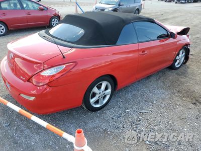 Trzecie zdjęcie samochodu z tyłu: 2008 TOYOTA CAMRY SOLARA SE VIN:4T1FA38PX8U143712 - miniatura