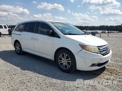 Czwarte zdjęcie samochodu z boku: 2011 HONDA ODYSSEY EXL VIN:5FNRL5H69BB076714 - miniatura