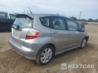 Trzecie zdjęcie samochodu z tyłu: 2009 HONDA FIT SPORT VIN:JHMGE874X9S060259 - miniatura